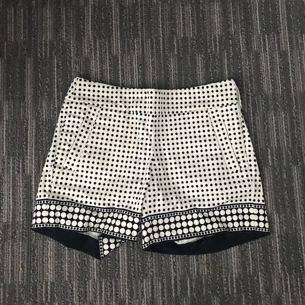 J. Crew Navy and White Shorts